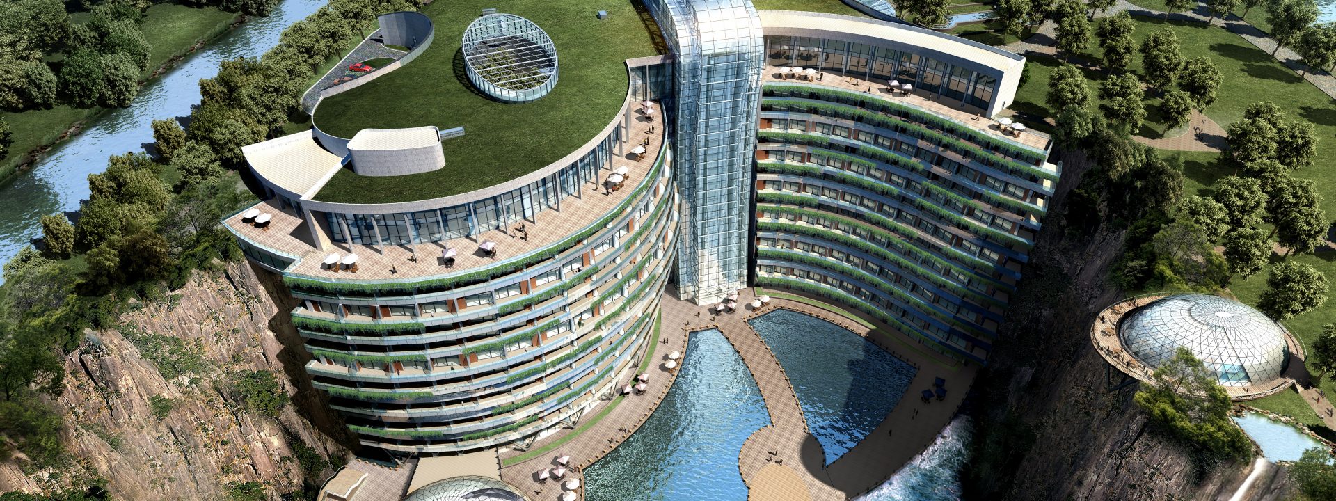 InterContinental is opening a hotel in Shanghai that is underground and underwater