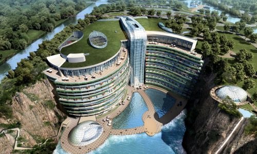 InterContinental is opening a hotel in Shanghai that is underground and underwater