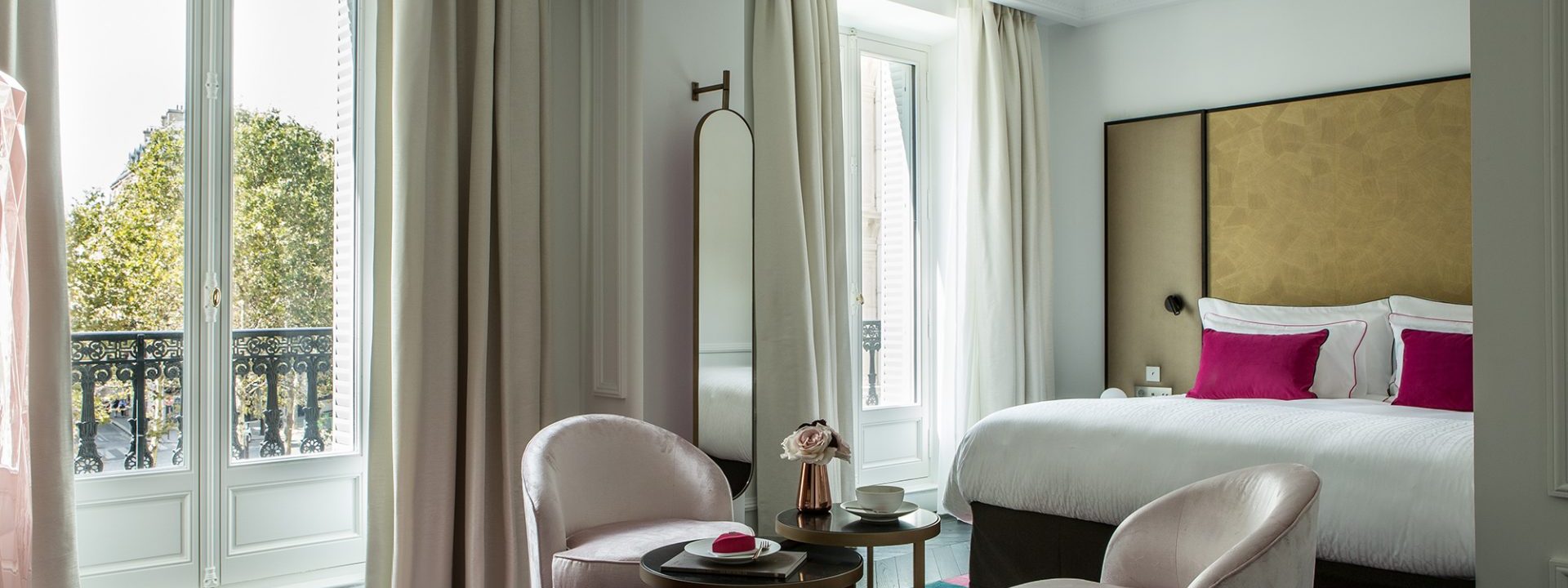 Your stay will be a sweet one at the newly-opened Fauchon L’hôtel Paris