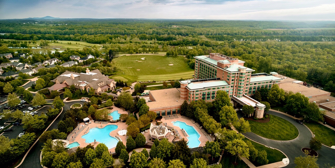 Luxury uncorked at Lansdowne Resort and Spa, an elegant resort on the edge of Virginia’s ripening wine country